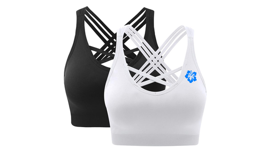 WOMENS CROSS BACK SPORTS BRA